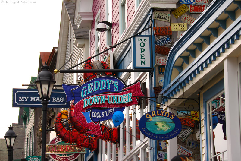 Downtown Bar Harbor Maine