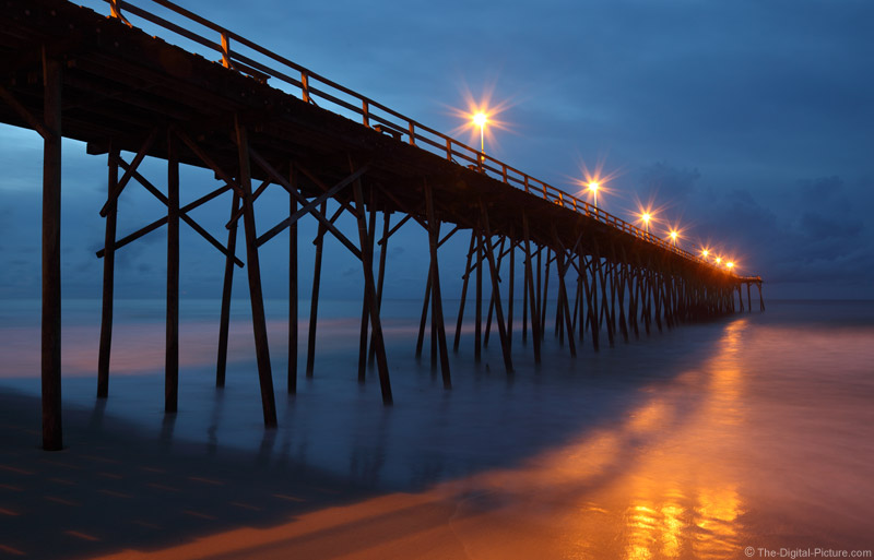 Empty Fishing Pier on Kure Beach