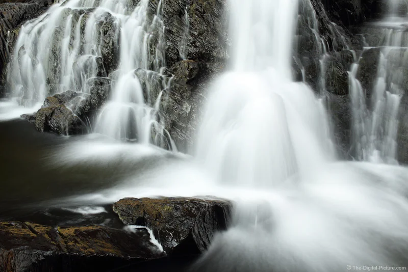 Rocky Brook Falls at 40mm