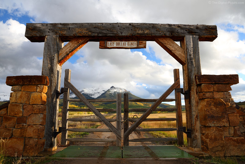 Gate to the Last Dollar Ranch, Telluride