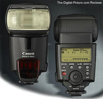 Canon 580EX II Flash 1 