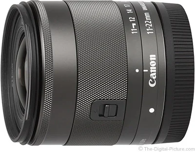 CANON EF-M11-22mm F4-5.6 IS STM220g