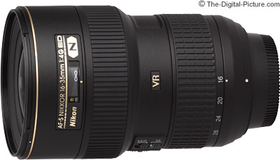 Nikon 16-35mm f/4G AF-S VR Nikkor Lens