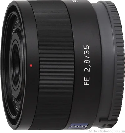  Sony 35mm F2.8 Sonnar T FE ZA Full Frame Prime Fixed Lens :  Electronics